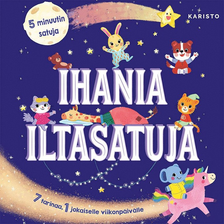 Useita tekijöitä - Ihania iltasatuja, Ljudbok