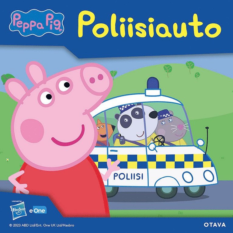 Useita tekijöitä, - Pipsa Possu - Poliisiauto, Ljudbok