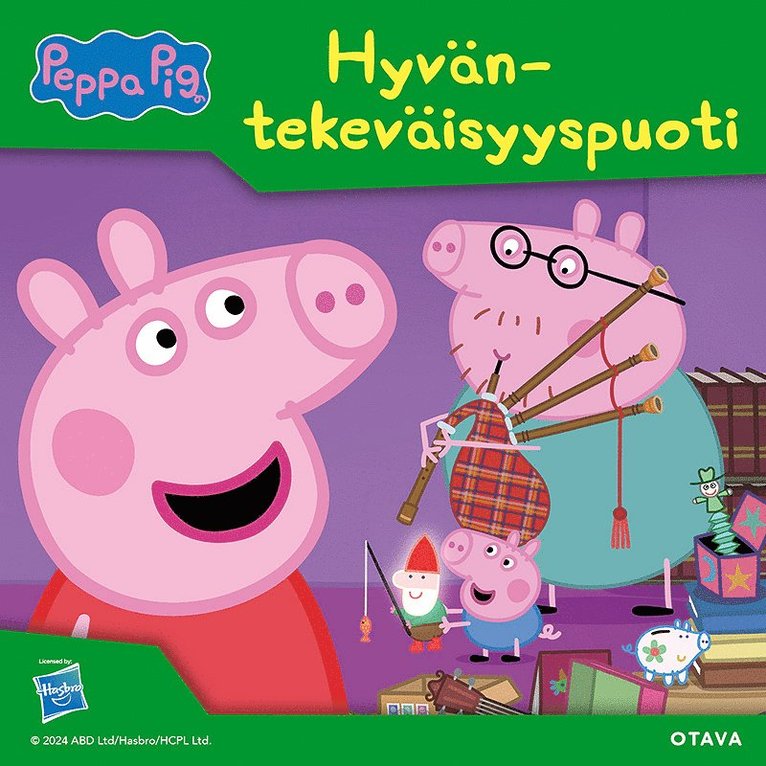 Various - Pipsa Possu - Hyväntekeväisyyspuoti, Ljudbok