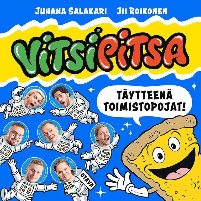 Juhana Salakari - Vitsipitsa - täytteenä Toimistopojat, Ljudbok