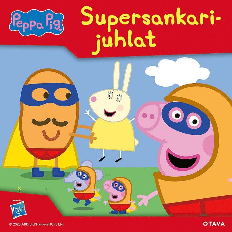 Various - Pipsa Possu - Supersankarijuhlat, Ljudbok