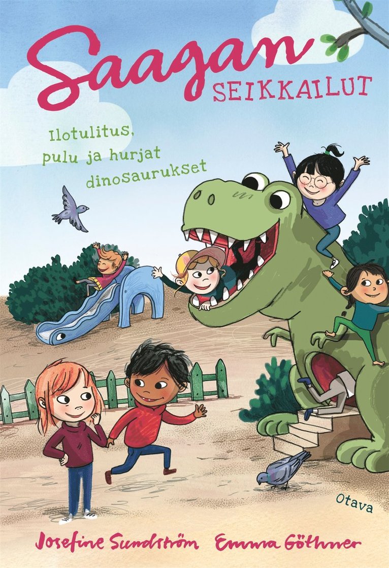 Josefine Sundström, Emma Göthner - Saagan seikkailut. Ilotulitus, pulu ja hurjat dinosaurukset, E-bok