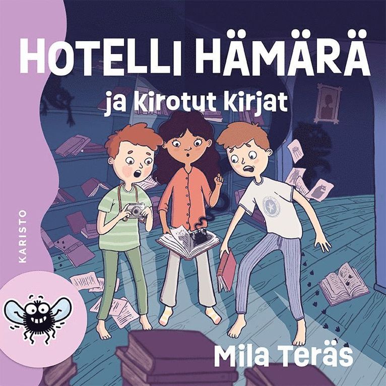 Mila Teräs, Janni Mäkinen - Hotelli Hämärä ja kirotut kirjat, Ljudbok