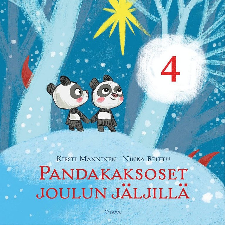 Kirsti Manninen - Pandakaksoset joulun jäljillä 4, Ljudbok