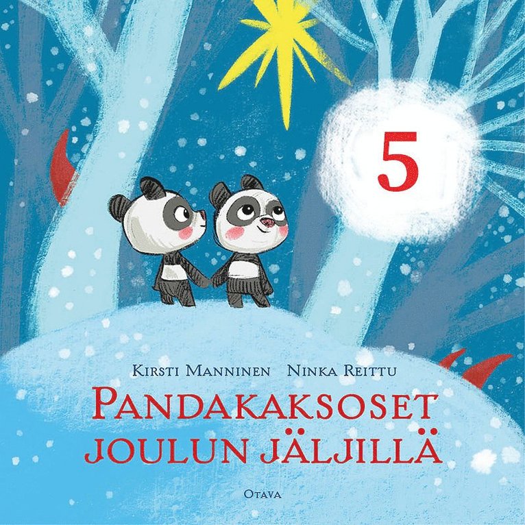 Kirsti Manninen - Pandakaksoset joulun jäljillä 5, Ljudbok
