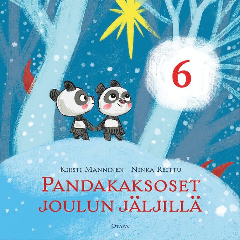 Kirsti Manninen - Pandakaksoset joulun jäljillä 6, Ljudbok