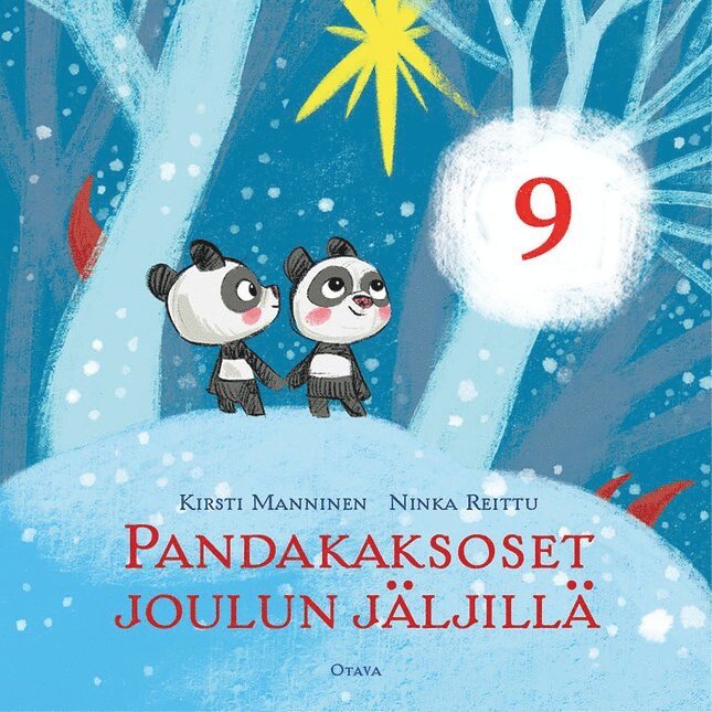 Kirsti Manninen - Pandakaksoset joulun jäljillä 9, Ljudbok