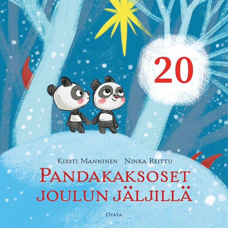 Kirsti Manninen - Pandakaksoset joulun jäljillä 20, Ljudbok