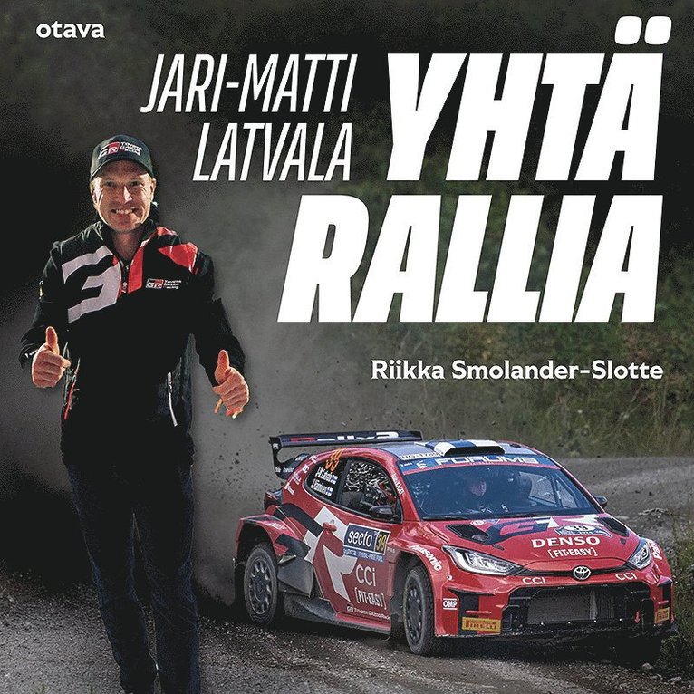 Riikka Smolander-Slotte - Jari-Matti Latvala – yhtä rallia, Ljudbok