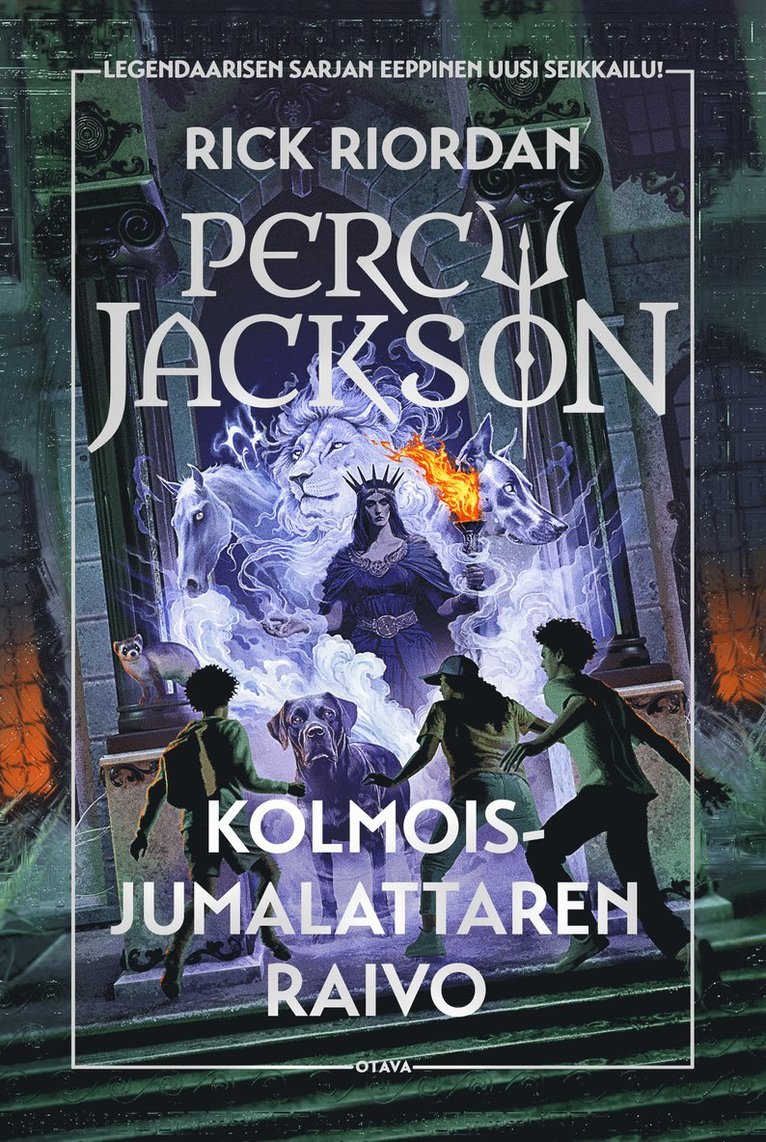 Rick Riordan - Percy Jackson - Kolmoisjumalattaren raivo, E-bok