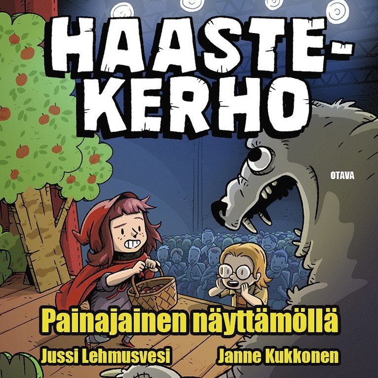 Jussi Lehmusvesi, Janne Kukkonen - Haastekerho – Painajainen näyttämöllä, Ljudbok