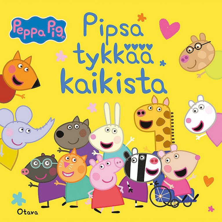 Lauren Holowaty - Pipsa Possu - Pipsa tykkää kaikista, Ljudbok