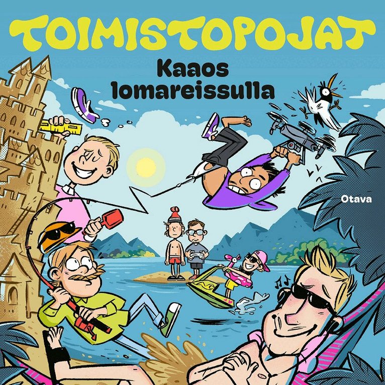Toimistopojat, - Toimistopojat - Kaaos lomareissulla, Ljudbok