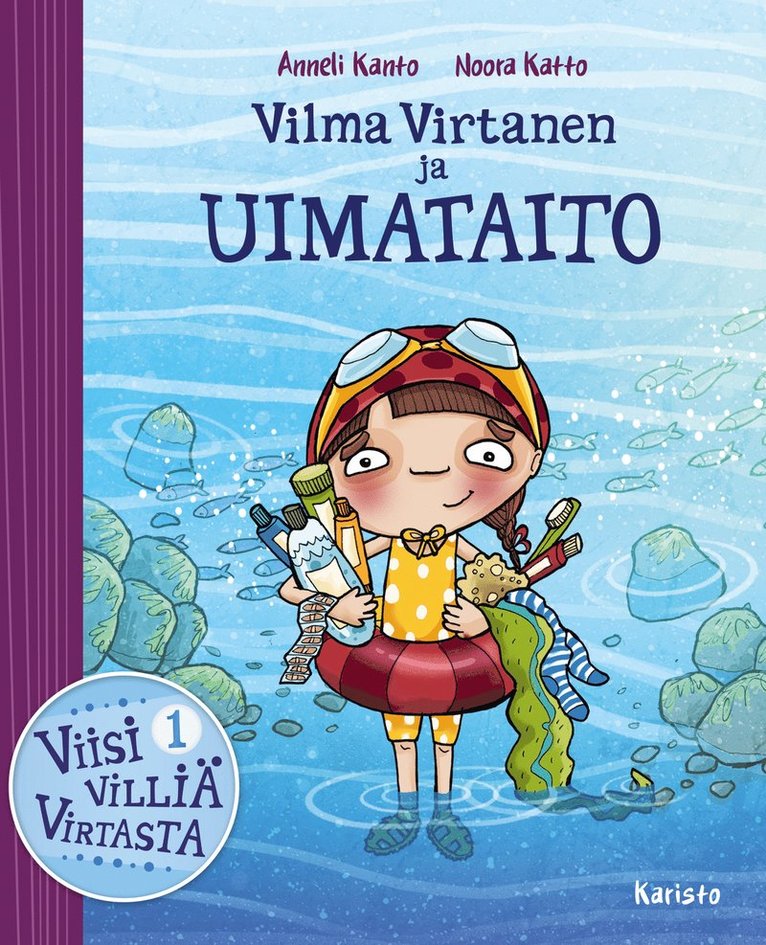 Anneli Kanto - Vilma Virtanen ja uimataito, E-bok