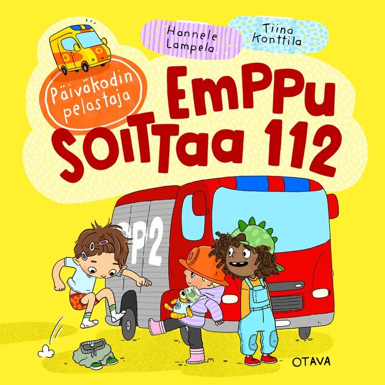 Hannele Lampela, Tiina Konttila, Markus Lampela - Päiväkodin pelastaja – Emppu soittaa 112, Ljudbok. Tillgänglighet: Lägg i varukorg