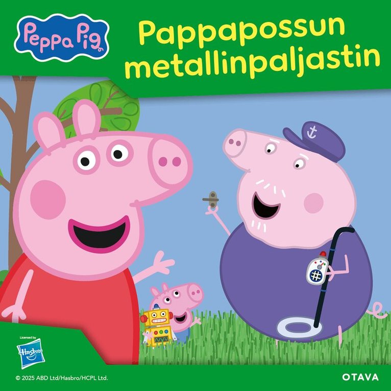 Various - Pipsa Possu - Pappapossun metallinpaljastin, Ljudbok