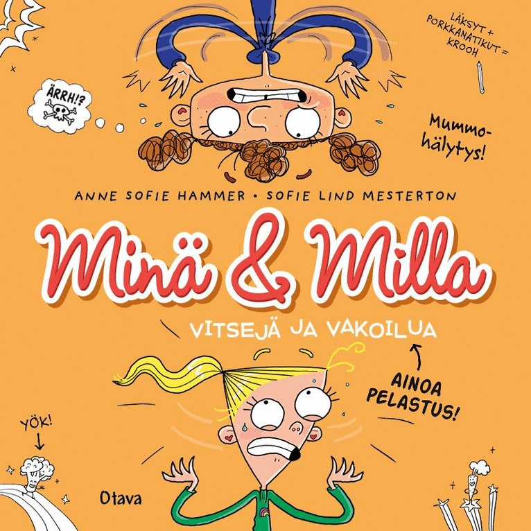 Anne Sofie Hammer, Sofie Lind Mesterton - Minä & Milla – Vitsejä ja vakoilua, Ljudbok