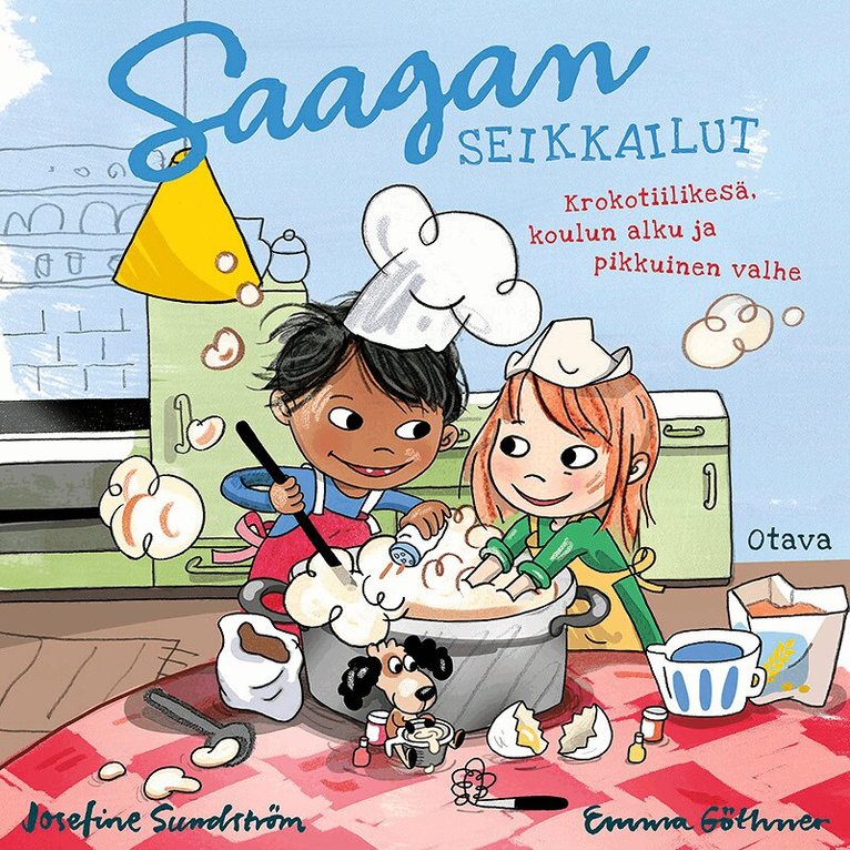 Josefine Sundström, Emma Göthner - Saagan seikkailut. Krokotiilikesä, koulun alku ja pikkuinen valhe, Ljudbok