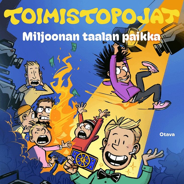 Toimistopojat - Toimistopojat – Miljoonan taalan paikka, Ljudbok