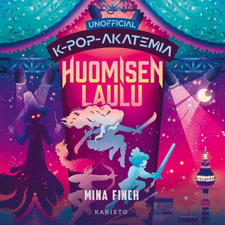 Mina Finch - K-pop-akatemia – Huomisen laulu, Ljudbok