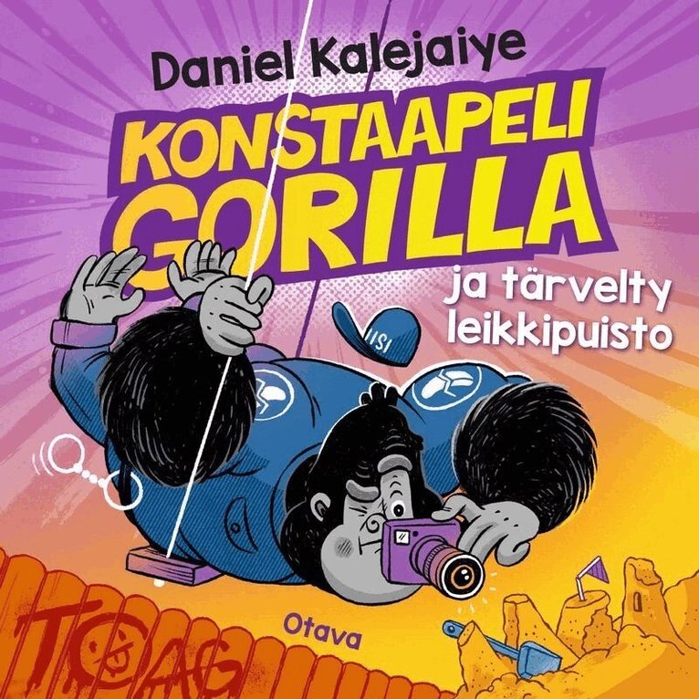 Daniel Kalejaiye - Konstaapeli Gorilla ja tärvelty leikkipuisto, Ljudbok