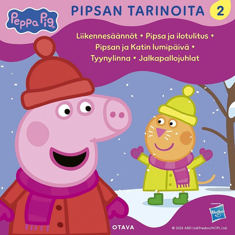 Various - Pipsa Possu - Pipsan tarinoita 2, Ljudbok