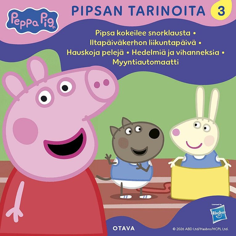 Various - Pipsa Possu - Pipsan tarinoita 3, Ljudbok