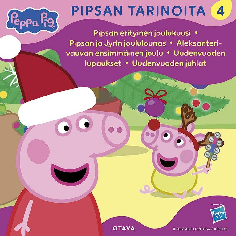 Various - Pipsa Possu - Pipsan tarinoita 4, Ljudbok