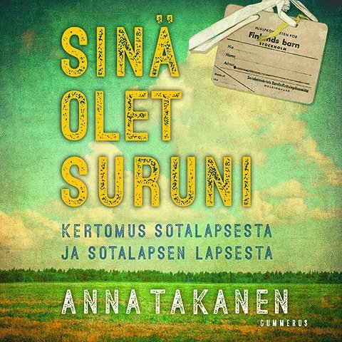 Anna Takanen - Sinä olet suruni, Ljudbok