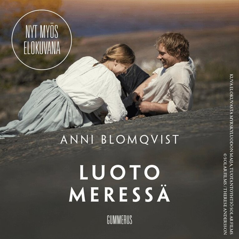 Anni Blomqvist - Luoto meressä, Ljudbok