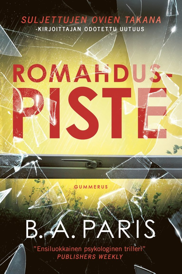 B. A. Paris - Romahduspiste, E-bok