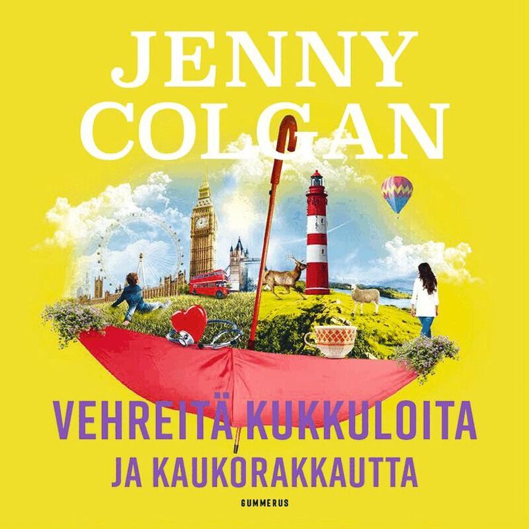 Jenny Colgan - Vehreitä kukkuloita ja kaukorakkautta, Ljudbok