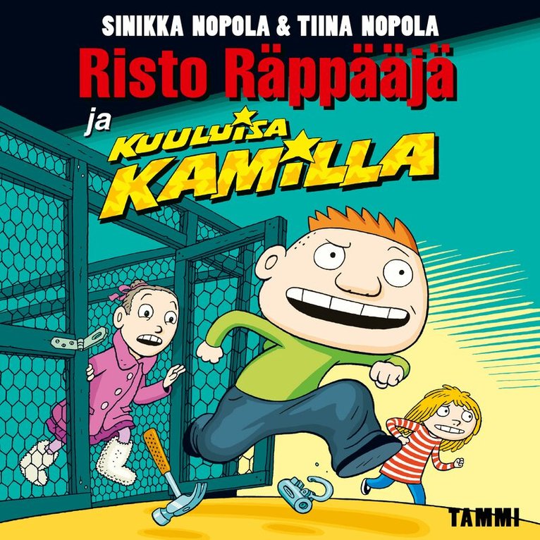Sinikka Nopola, Tiina Nopola - Risto Räppääjä ja kuuluisa Kamilla, Ljudbok