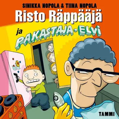 Sinikka Nopola, Tiina Nopola - Risto Räppääjä ja pakastaja-Elvi, Ljudbok