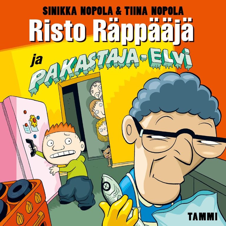Sinikka Nopola, Tiina Nopola - Risto Räppääjä ja pakastaja-Elvi, Ljudbok