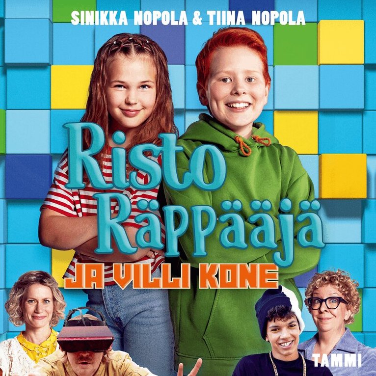 Sinikka Nopola, Tiina Nopola - Risto Räppääjä ja villi kone, Ljudbok