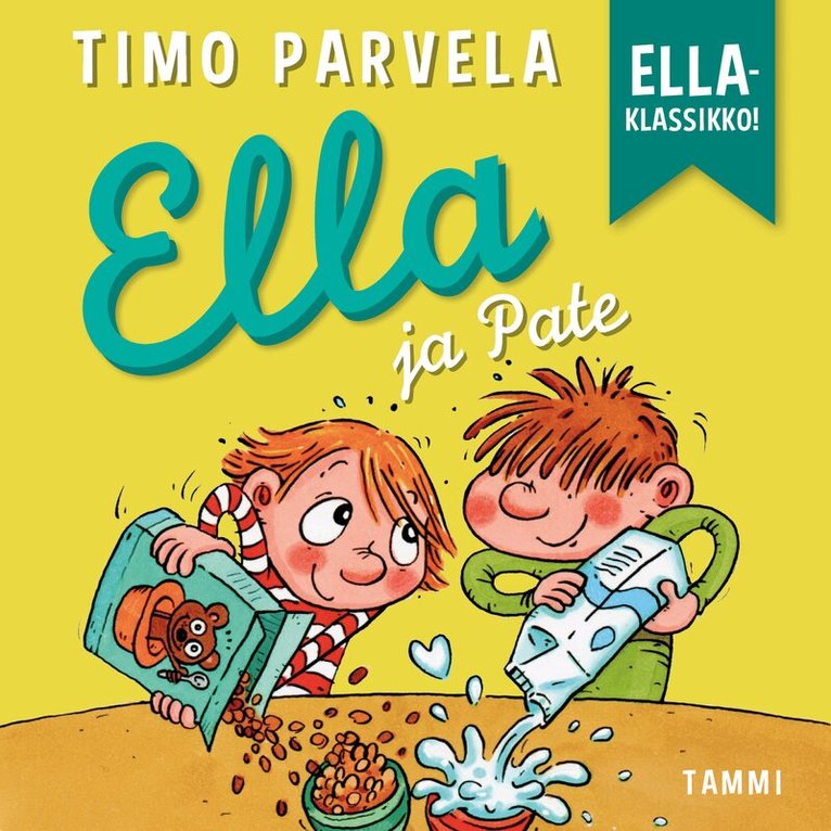 Timo Parvela - Ella ja Pate, Ljudbok
