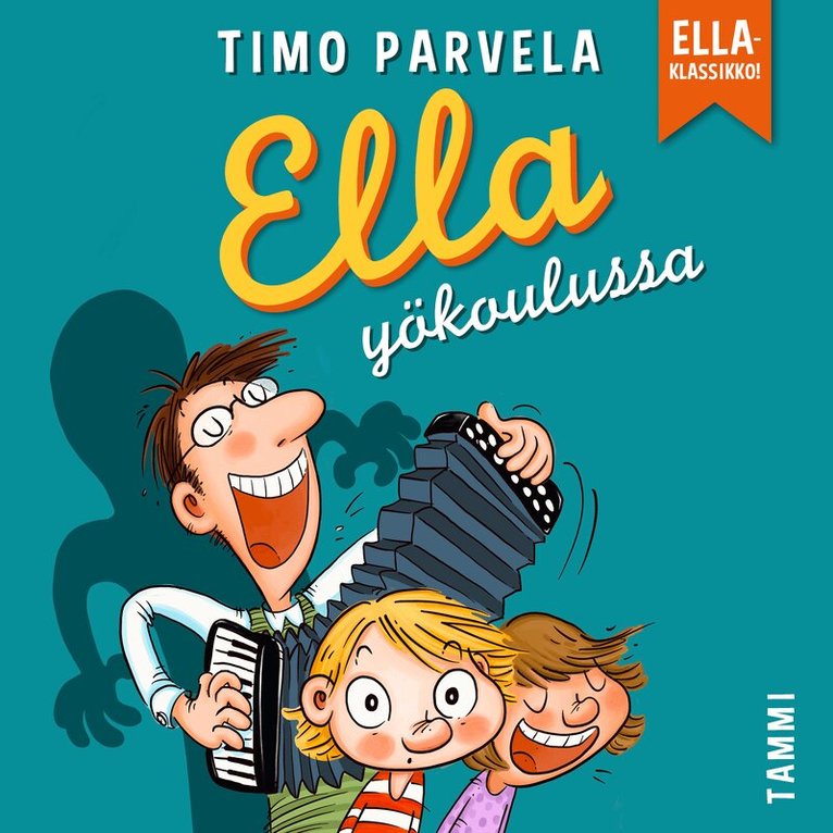 Timo Parvela - Ella yökoulussa, Ljudbok