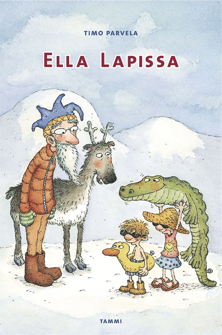 Timo Parvela - Ella Lapissa, E-bok