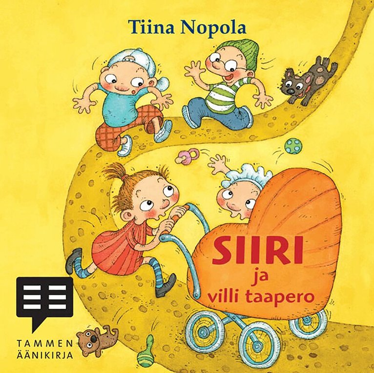 Tiina Nopola - Siiri ja villi taapero, Ljudbok