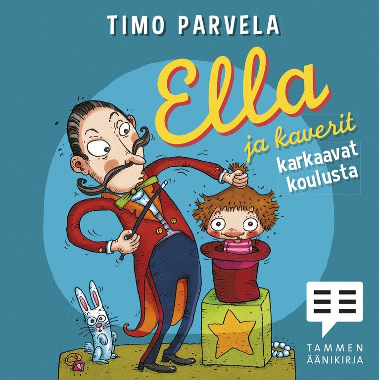Timo Parvela - Ella ja kaverit karkaavat koulusta, Ljudbok