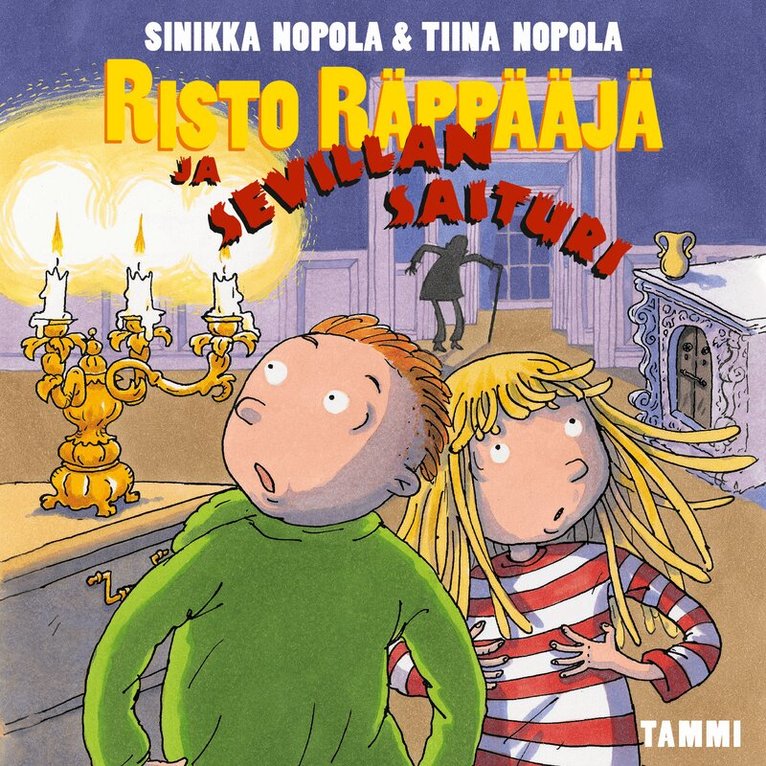 Sinikka Nopola, Tiina Nopola - Risto Räppääjä ja Sevillan saituri, Ljudbok