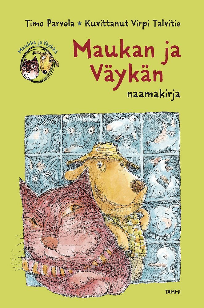 Timo Parvela - Maukan ja Väykän naamakirja, E-bok