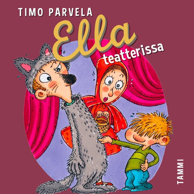 Timo Parvela - Ella teatterissa, Ljudbok
