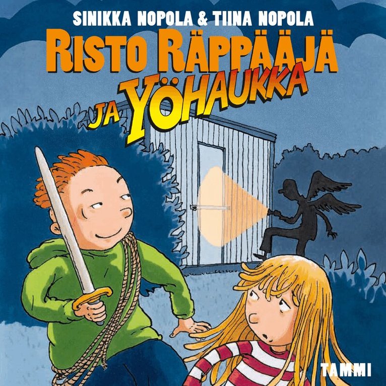 Sinikka Nopola, Tiina Nopola - Risto Räppääjä ja yöhaukka, Ljudbok