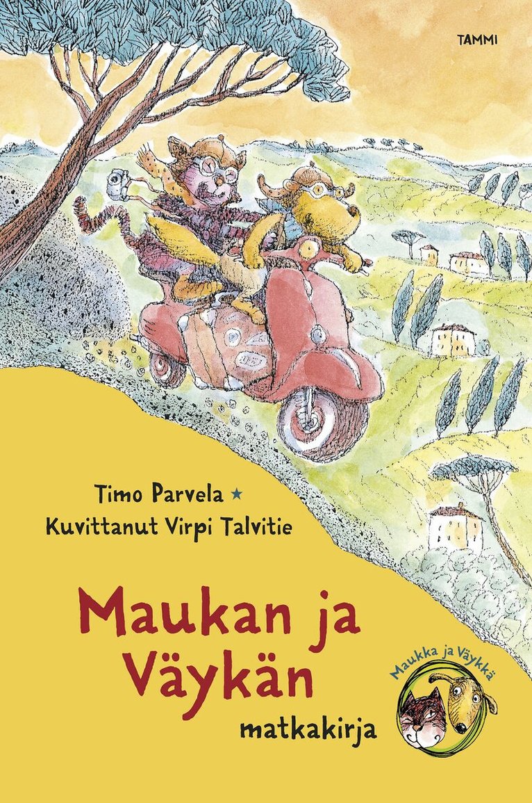 Timo Parvela - Maukan ja Väykän matkakirja, E-bok