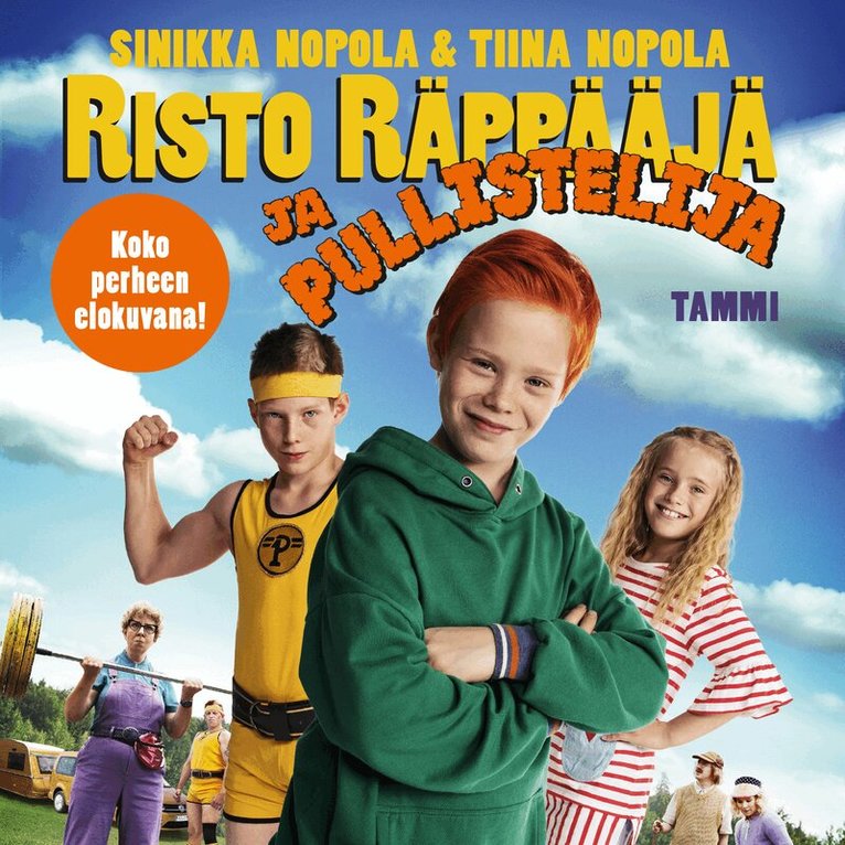 Sinikka Nopola, Tiina Nopola - Risto Räppääjä ja pullistelija, Ljudbok