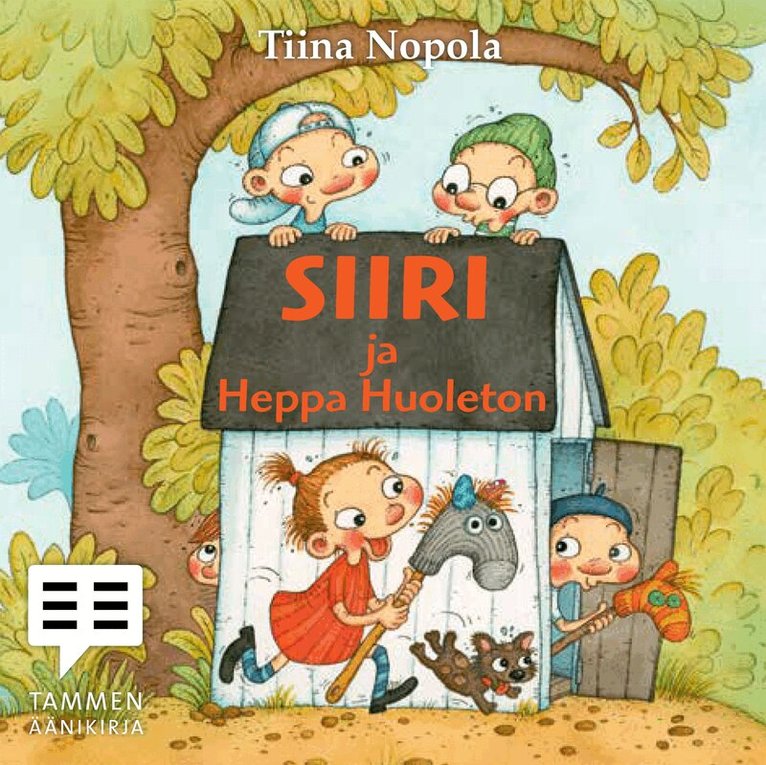 Tiina Nopola - Siiri ja Heppa Huoleton, Ljudbok