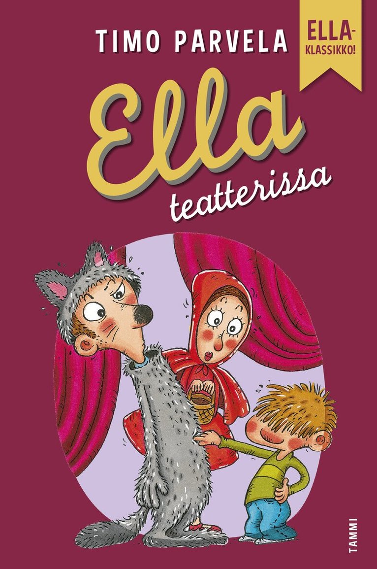 Timo Parvela - Ella teatterissa, E-bok