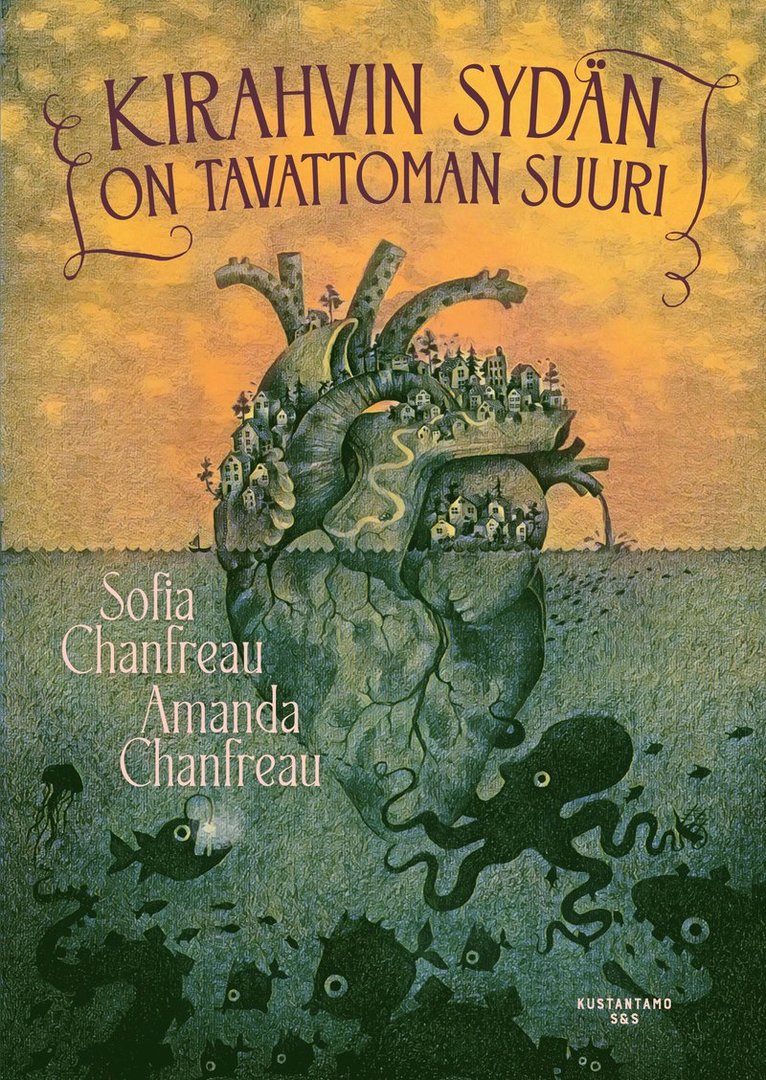 Sofia Chanfreau - Kirahvin sydän on tavattoman suuri, E-bok
